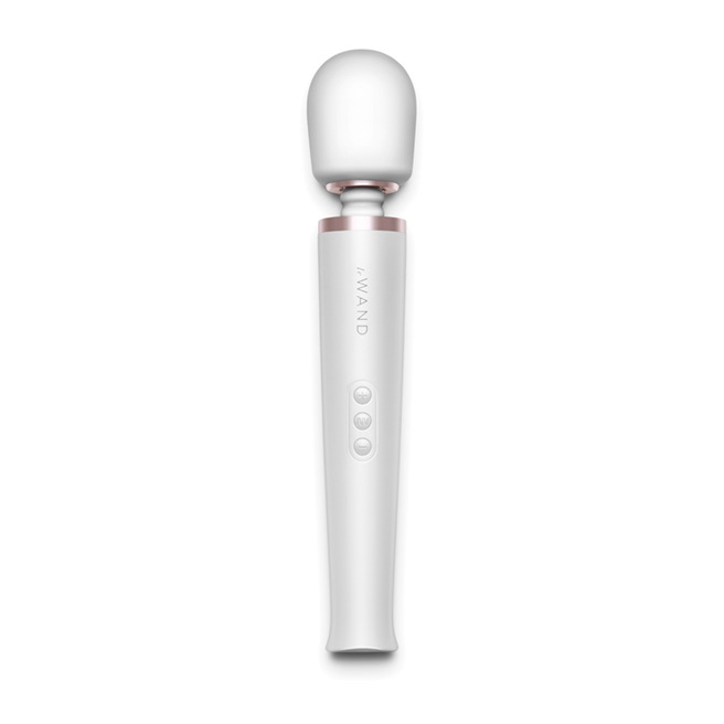 Le Wand - Stimulateur Wand Rechargeable Blanc Perle