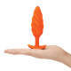 B-Vibe - Bouchon Texture Swirl Orange