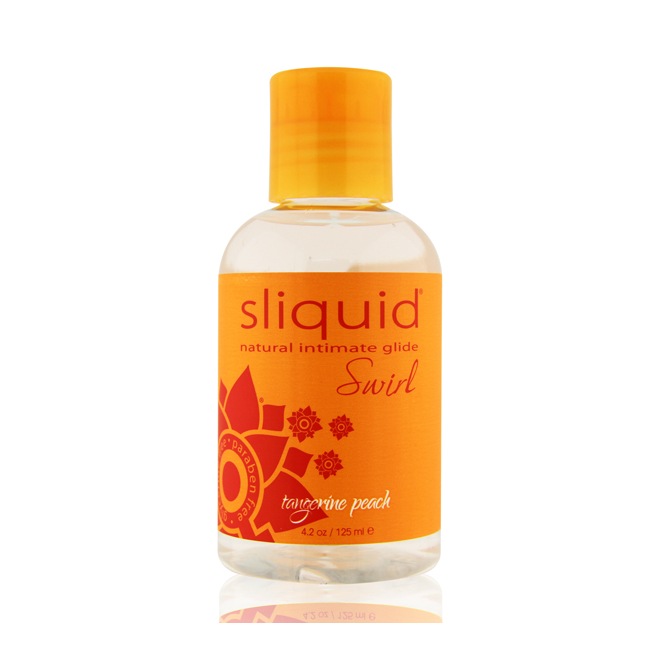 Sliquid - Lubrifiant Naturals Swirl Tangerine Pêche 125 ml