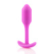 B-Vibe - Plug anal Snug 1 Fuchsia