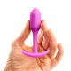 B-Vibe - Plug anal Snug 1 Fuchsia