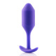 B-Vibe - Plug anal Snug 2 Violet