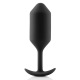 B-Vibe - Plug anal Snug 3 Noir