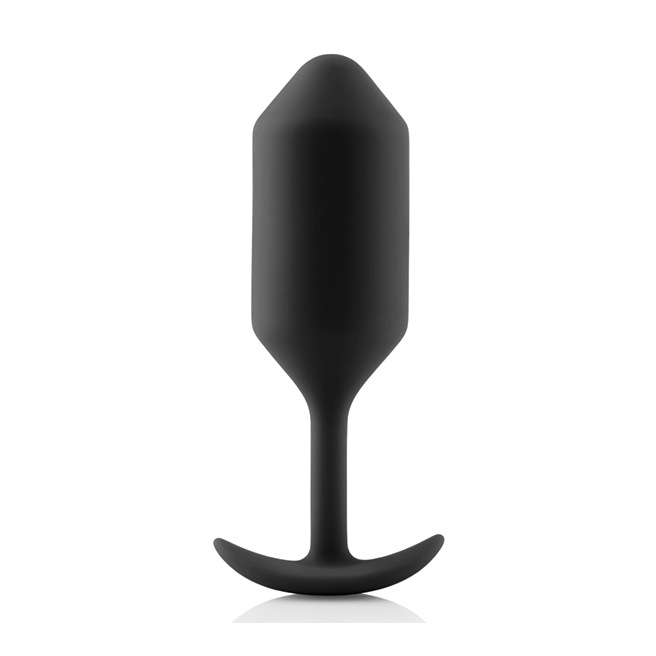 B-Vibe - Plug anal Snug 3 Noir