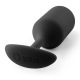 B-Vibe - Plug anal Snug 3 Noir