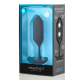 B-Vibe - Plug anal Snug 3 Noir