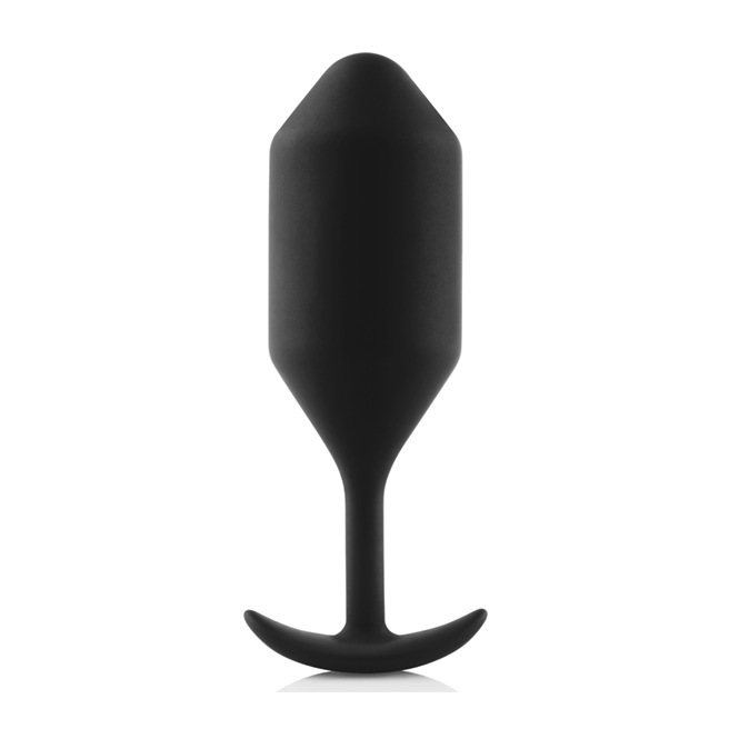 B-Vibe - Plug anal Snug 4 Noir