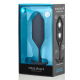 B-Vibe - Plug anal Snug 4 Noir