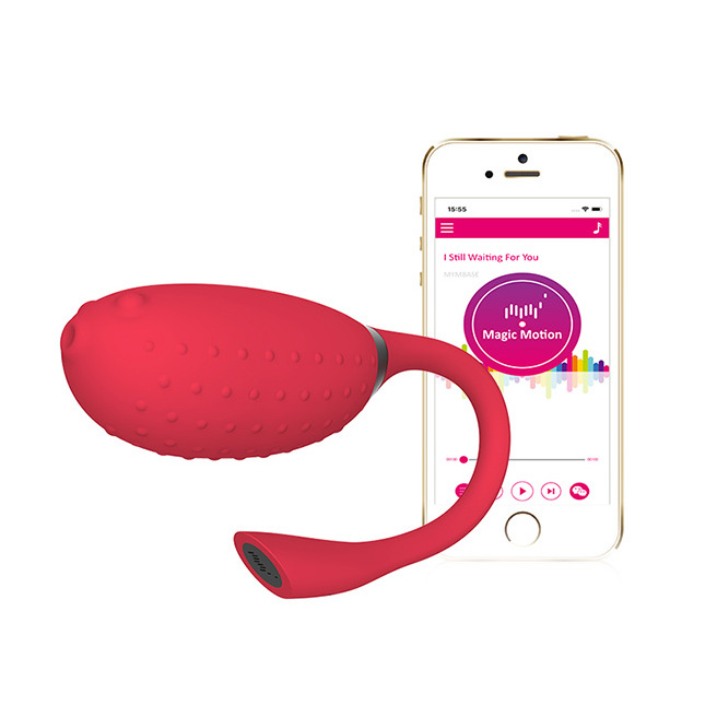 Magic Motion - Vibromasseur Fugu Smart Wearable Rouge