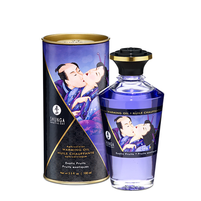 Shunga - Huile Chauffante Aphrodisiaque Fruits Exotiques