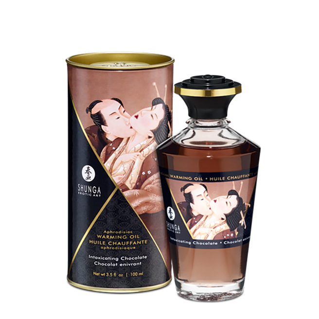 Shunga - Huile Chauffante Aphrodisiaque Chocolat