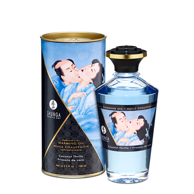 Shunga - Huile Chauffante Aphrodisiaque Coco