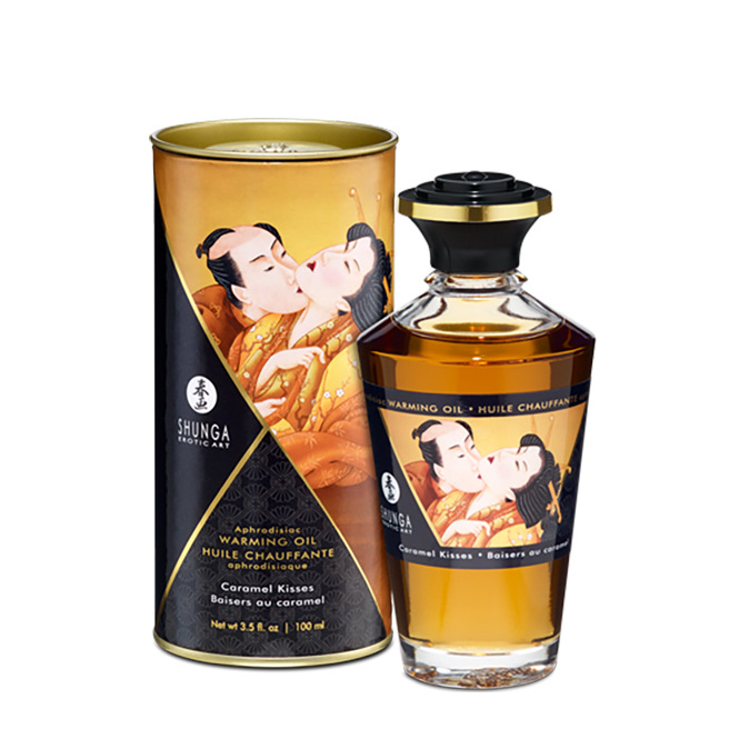 Shunga - Huile Chauffante Aphrodisiaque Caramel