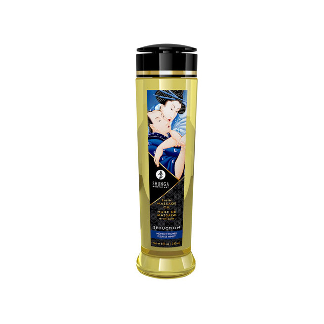 Shunga - Huile de Massage SEDUCTION Fleur de Minuit