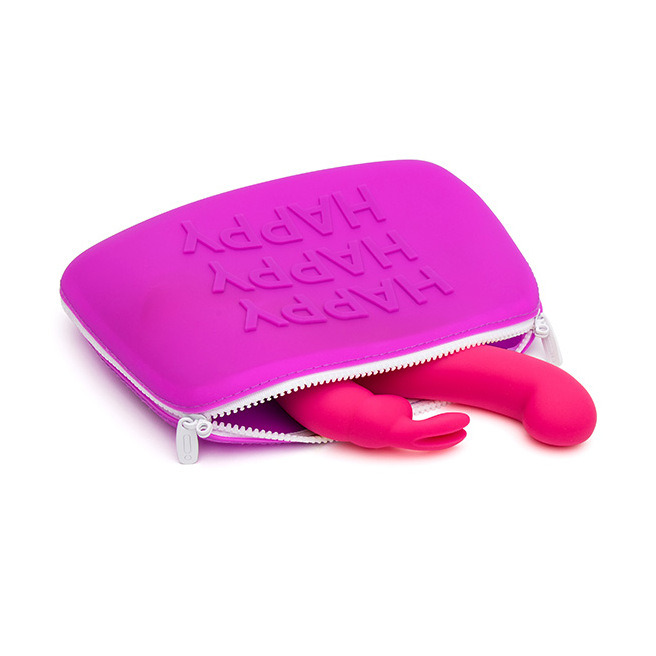 Happy Rabbit - HAPPY Storage Zip Bag Large Violet