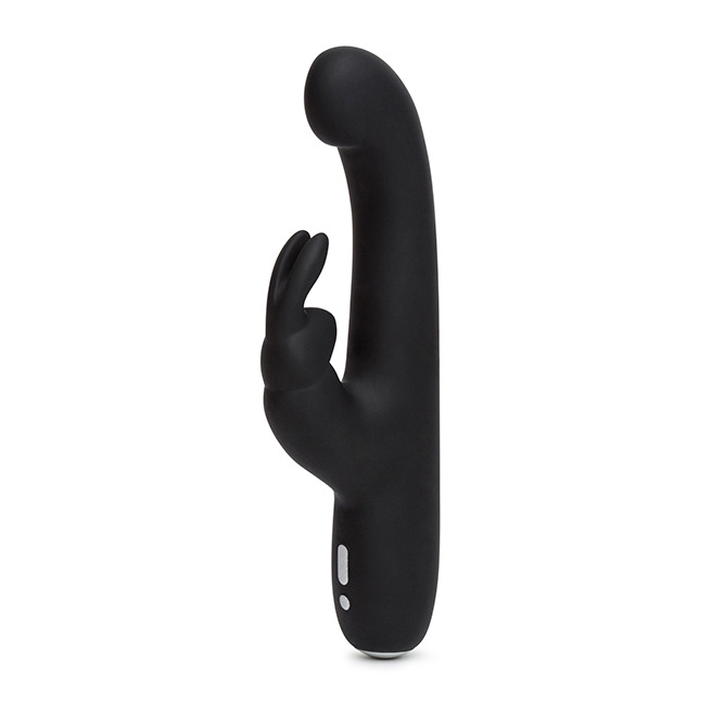 Happy Rabbit - Vibromasseur Rabbit Slimline G-Spot Noir