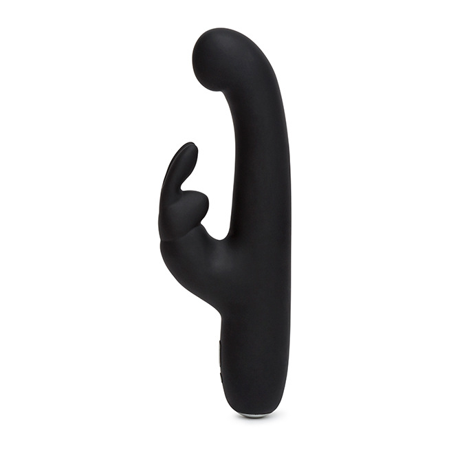 Happy Rabbit - Vibromasseur Rabbit Slimline G-Spot Noir
