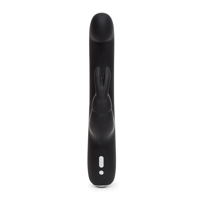 Happy Rabbit - Vibromasseur Rabbit Slimline G-Spot Noir