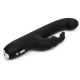 Happy Rabbit - Vibromasseur Rabbit Slimline G-Spot Noir