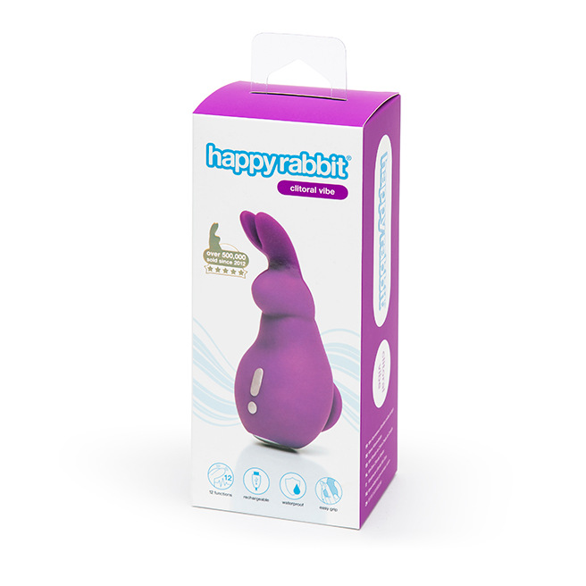 Happy Rabbit - Vibromasseur clitoridien rechargeable USB Mini Ears