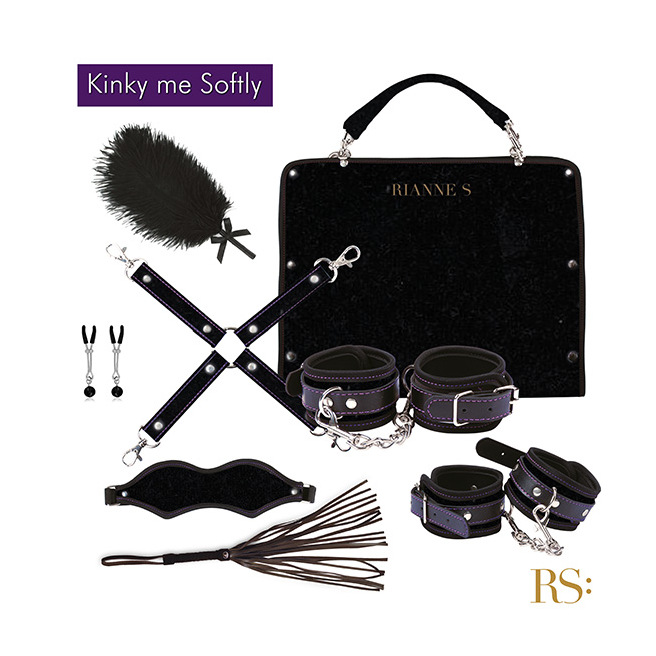 RS - Kit Bondage Sac à Main Kinky Me Softly Noir