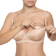 Bye Bra - Demi-coussinets push-up Transparent