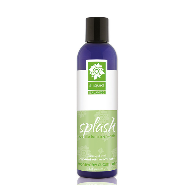 Sliquid - Gel intime féminin Concombre miellat Équilibre Splash 255 ml