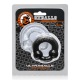 Oxballs - Ultraballs Cockring 2-pack Noir et Transparent