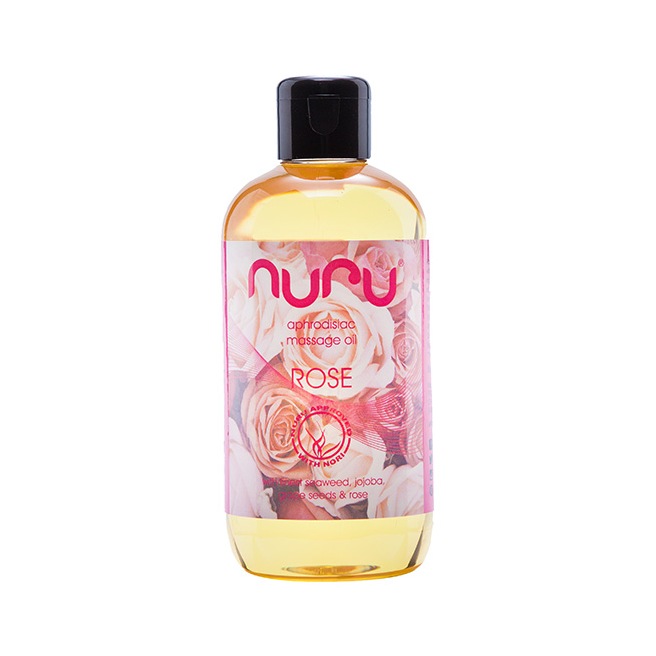 Nuru - Huile de Massage Rose 250 ml