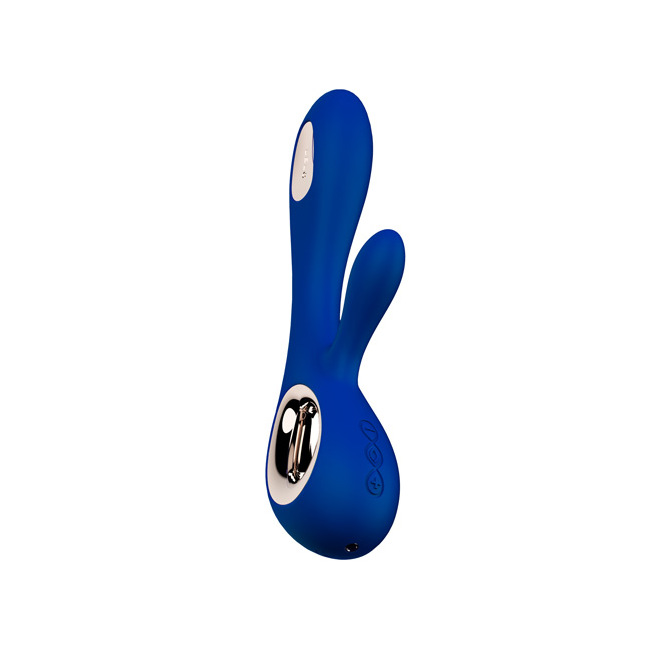 Lelo - Vibromasseur Soraya Wave Bleu Nuit