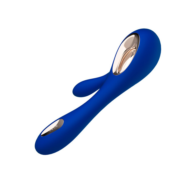 Lelo - Vibromasseur Soraya Wave Bleu Nuit