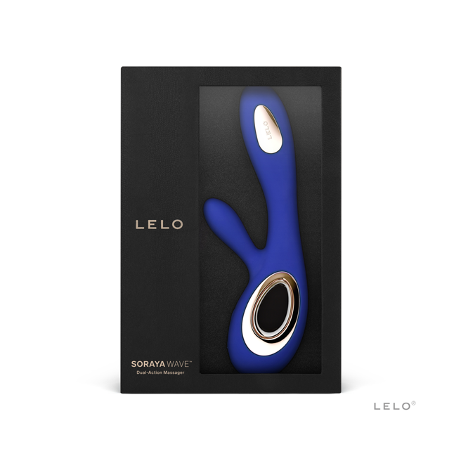 Lelo - Vibromasseur Soraya Wave Bleu Nuit
