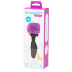 Happy Rabbit - Plug anal vibrant rechargeable noir et violet grand