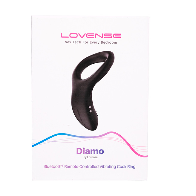 Lovense - Anneau pénien vibrant Diamo avec Application