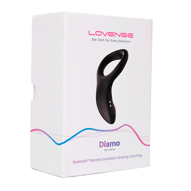 Lovense - Anneau pénien vibrant Diamo avec Application