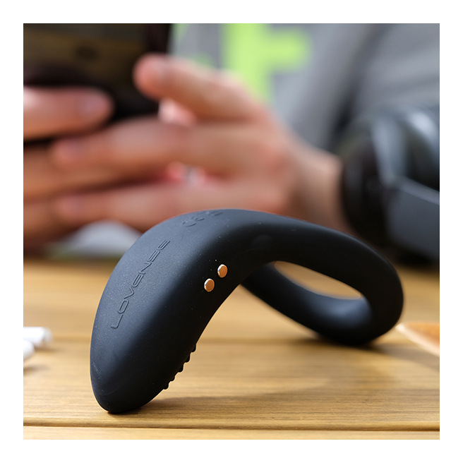 Lovense - Anneau pénien vibrant Diamo avec Application